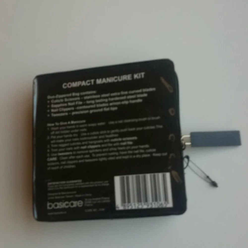 New Basicare compact manicure kit